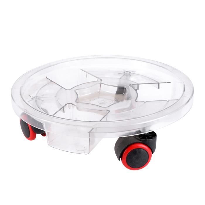 Support Roulant Pour Plantes - 2 Pièces | Plateau à Roulettes Pour Pots Lourds D'Intérieur