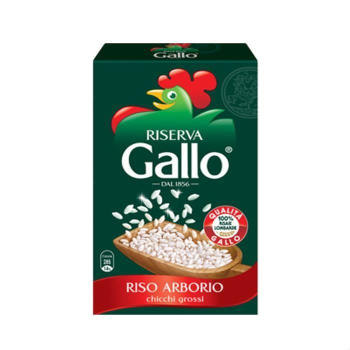 GALLO riserva riz arborio chicchi riz gred 1kg et les céréales ...