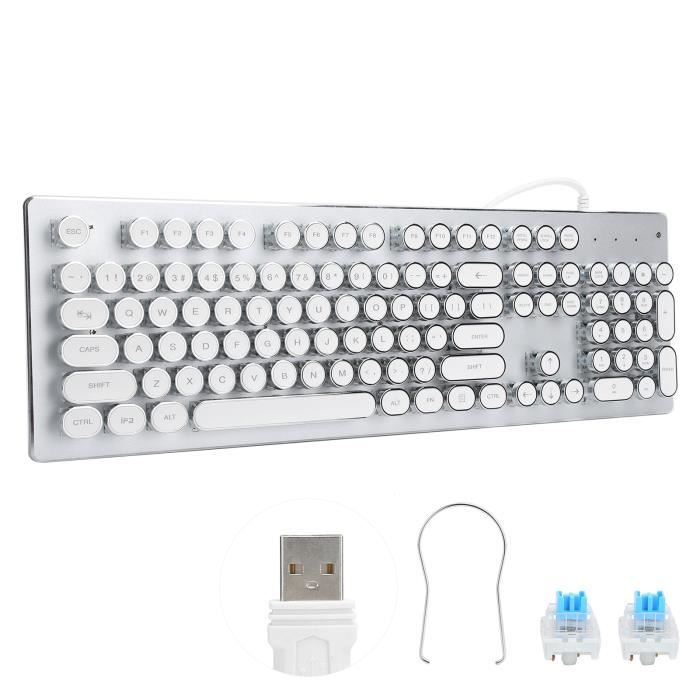 Clavier de jeu - GAROSA - HJK920 - Mécanique - Rétro éclairé - Étanche à leau et à la poussière