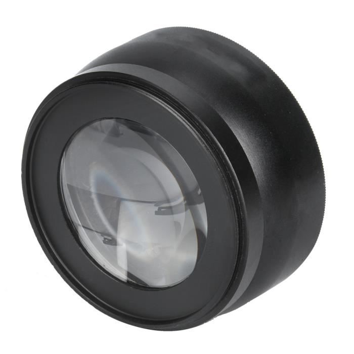 Objectif Grand Angle 0,45x 55 Mm Pour Appareil Photo Numérique Et Caméscope