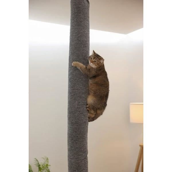 Arbre À Chat KERBL ALESSIA – Polyester, Alcôve À Deux Étages