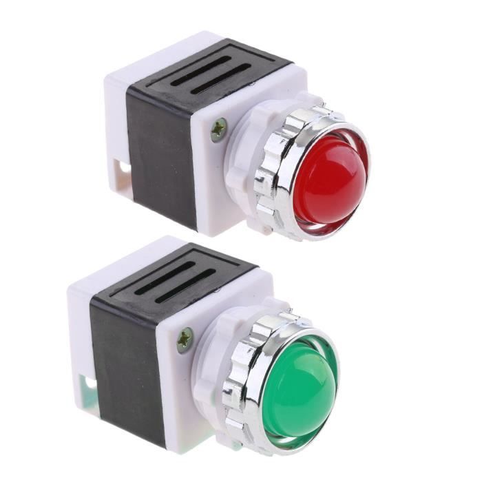 Paire De 220 V AC Indicateur Panneau Signal Pour Signaux D'urgence 