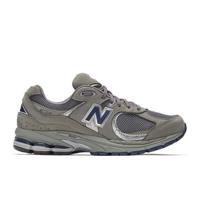 Basket Homme New Balance 2002 - ML2002RA - Argenté - Gris - Lacets - Adulte - Plat - Synthétique - Homme Basket Homme New Balance 2002 - ML2002RA - Argenté - Gris - Lacets - Adulte - Plat - Synthétique - Homme