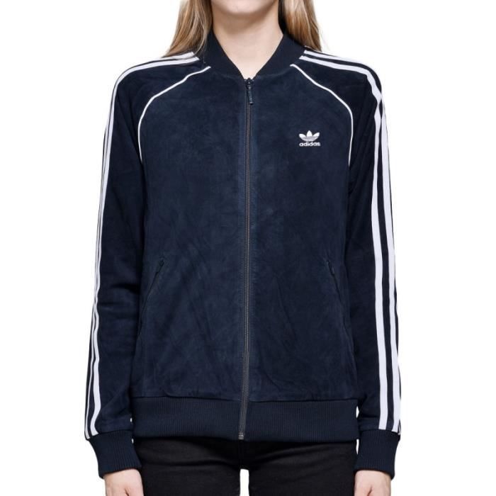 veste adidas bleu femme