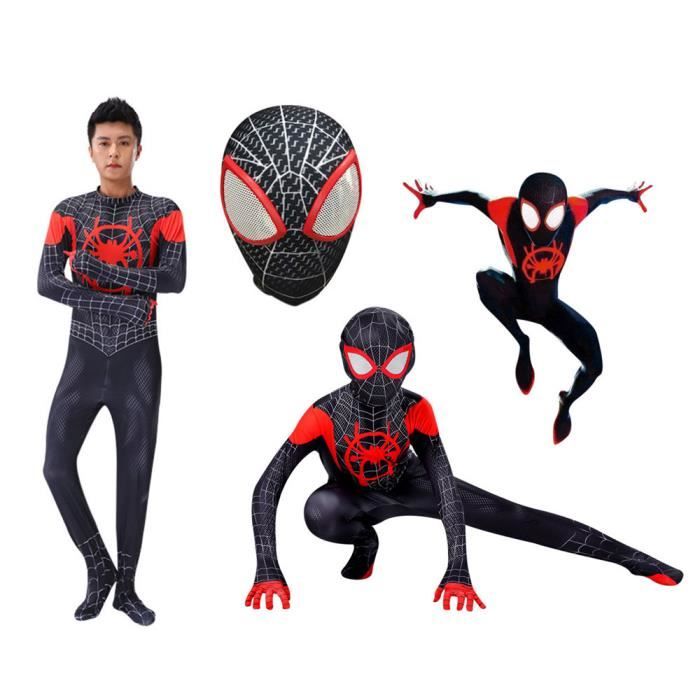 Déguisement Spiderman Halloween Noel Spider-Verse Miles Morales