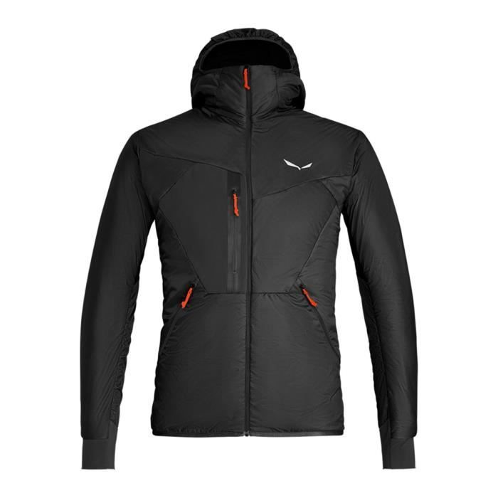 Veste Salewa Ortles Hybrid TWR Femme - Noire - Duvet Synthétique Randonnée