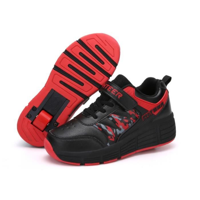 Chaussures Sport à Roulettes Apawwa Enfants - Modèle à Enfiler Unisexe Confortable