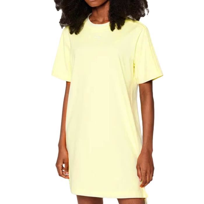 Robe Jaune Femme Adidas H56458 Jaune Cdiscount Pret a Porter