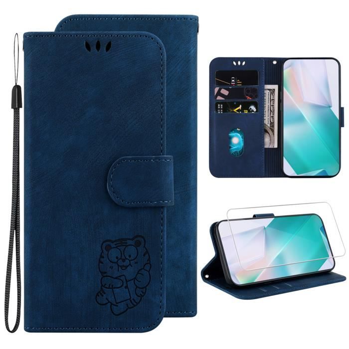Bear Village Cover Per Honor 90 Lite / X50i, Flip Custodia In PU - Foto 11