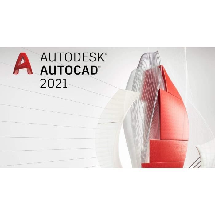 AutoCad 2021 1An Logiciel Clé Pour Windows Ordinateur