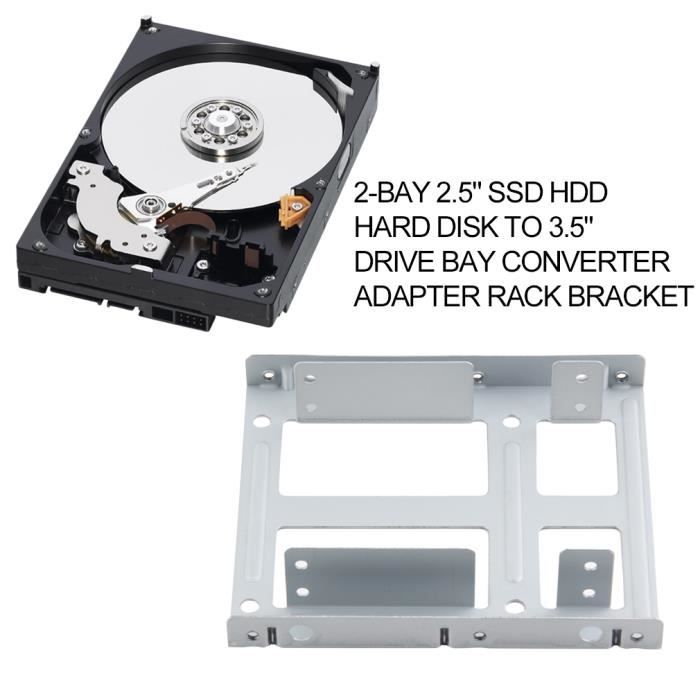 Boîtier disque dur pour 2.5 pouces / 3.5 SATA HDD / SSD