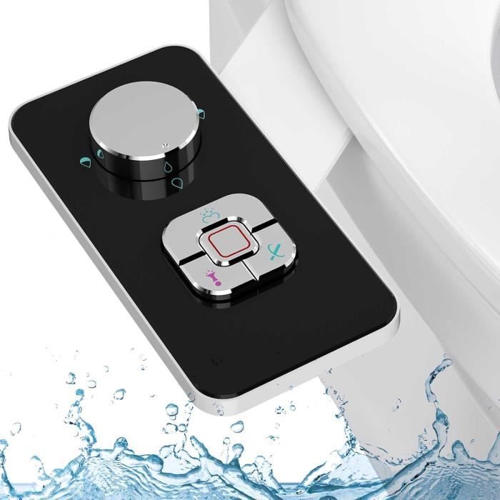 SHZICMY Bidet électrique, siège de toilette intelligent, toilettes chauffantes, nettoyage