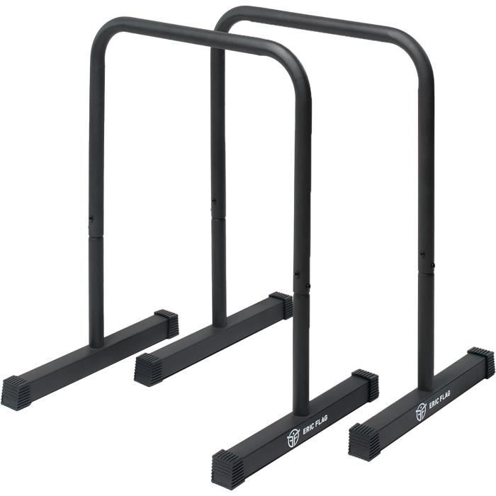 GORNATION Barres Dips Premium - Barres Parallèles Réglables Pour Street Workout Et Fitness