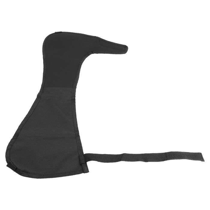 Coussin De Recul En Caoutchouc Pour Fusil De Chasse - Protection Confortable, Waterproof, Noir