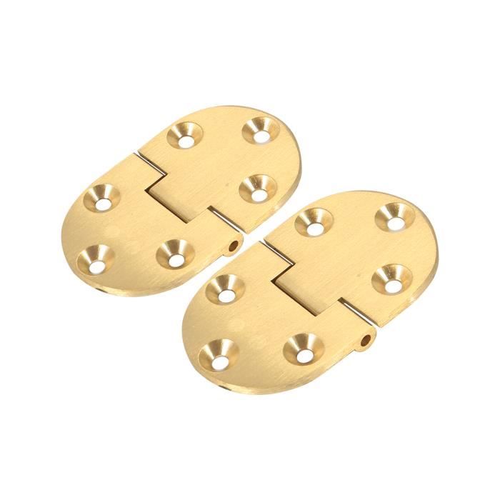 Lot De 4 épingles En Laiton Massif Safe Hardware K-3700 Pour Renforts D'angle De Meubles - Neuf (lot De 2 Ensembles ?)