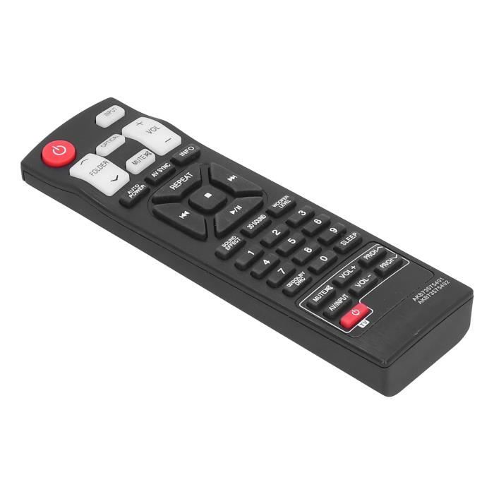 VINABTY AKB73575401 Telecomando Sostitutivo Per Soundbar LG (NB5540, NB2430A, NB4540, LAP440, Ecc.)