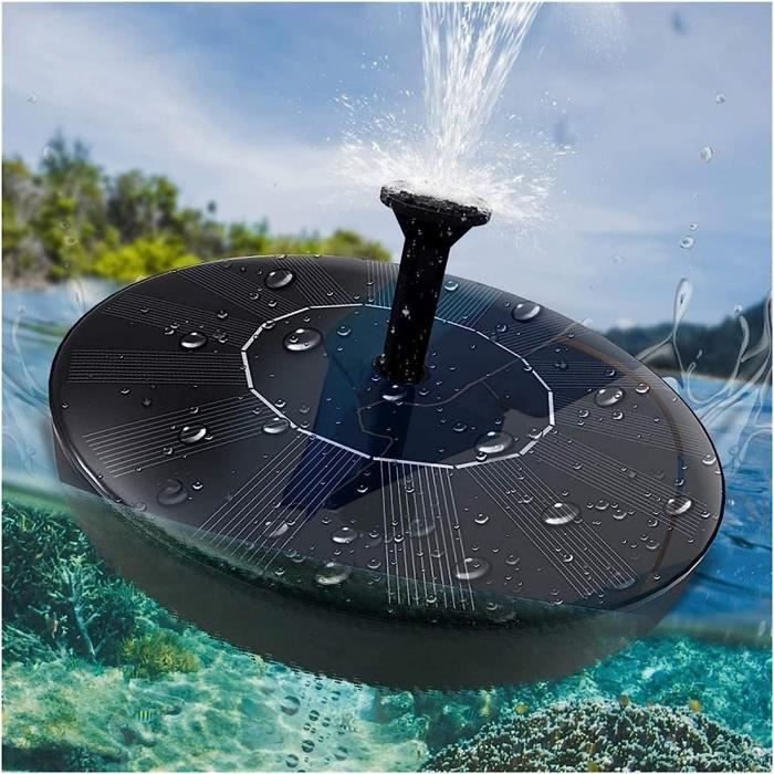 Fontaine Solaire Flottante Pour Jardin Ou Aquarium - Décoration Eau écologique - Pompe Solaire