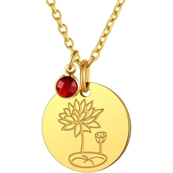 Collier Marguerite argent et or