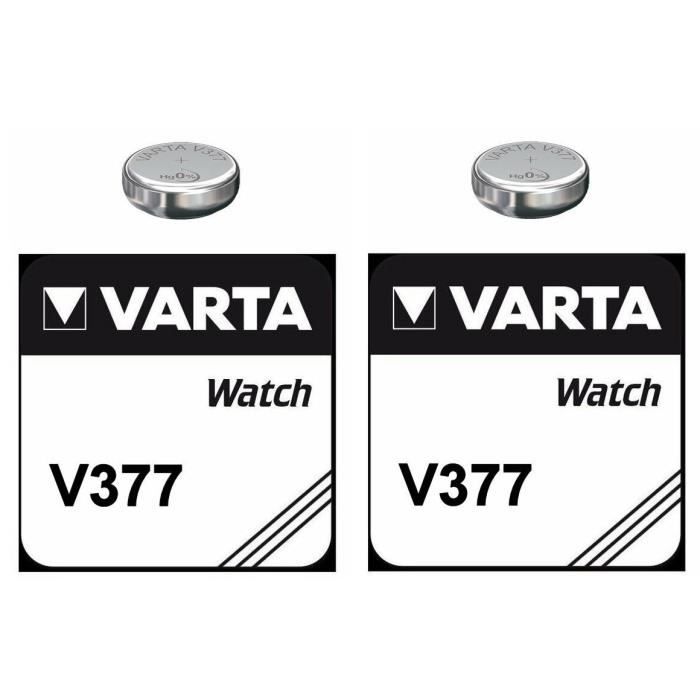 Piles de Montres Varta V377, SR66, SR626SW - Piles - Achat & prix