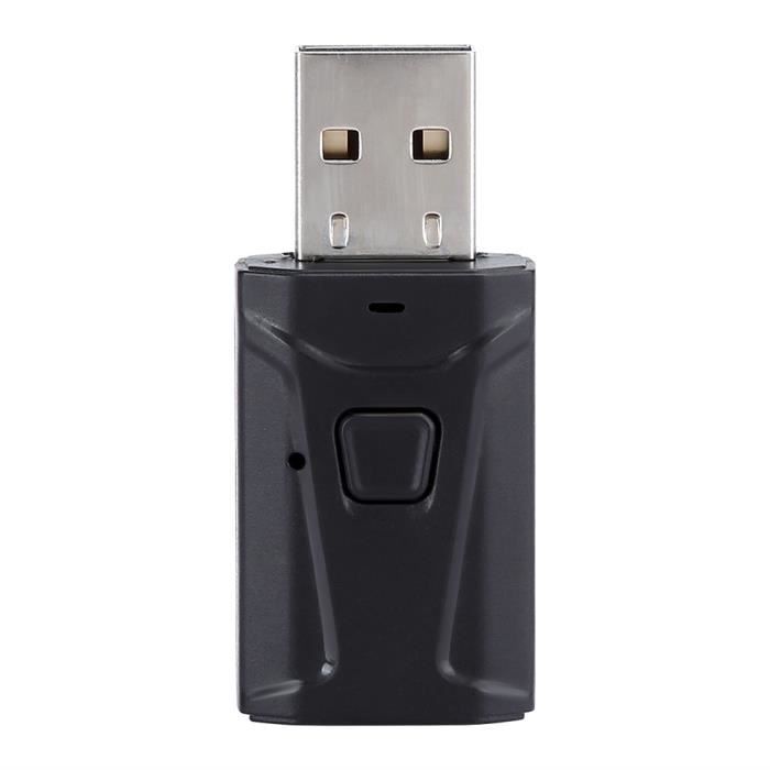 Adaptateur Bluetooth 6.0 Stéréo – Connexion Double Téléphone, Micro Karaoké, Ports AUX/USB/MIC