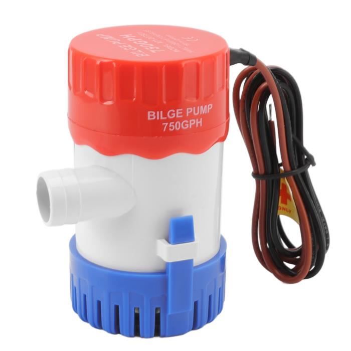 Pompe De Cale Non Automatique Rule 2000 GPH - 24V - Pour Bateau - Évacuation Eau Haute Performance