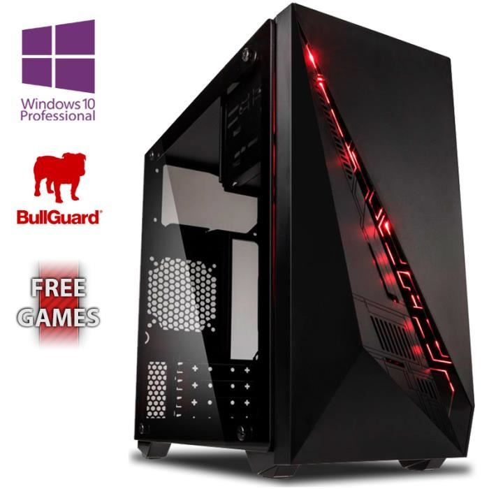 Top achat Ordinateur de bureau VIBOX Precision 6W PC Gamer Ordinateur avec War Thunder Jeu Bundle, Windows 10 OS (4,0GHz AMD FX Quad-Core Processeur , Nvidia GeFor pas cher