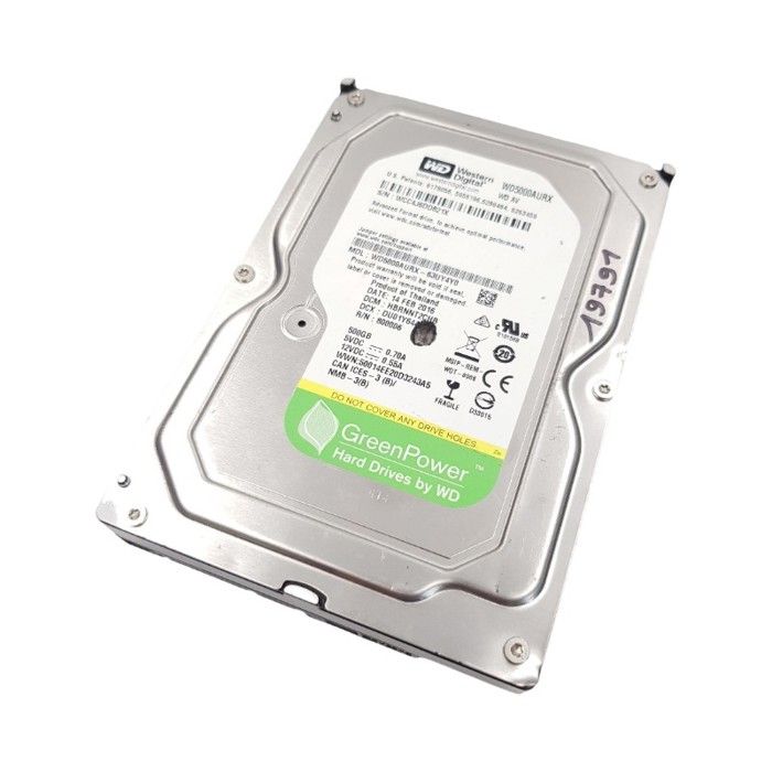 WESTERN DIGITAL GreenPower WD5000AURX - vue 2