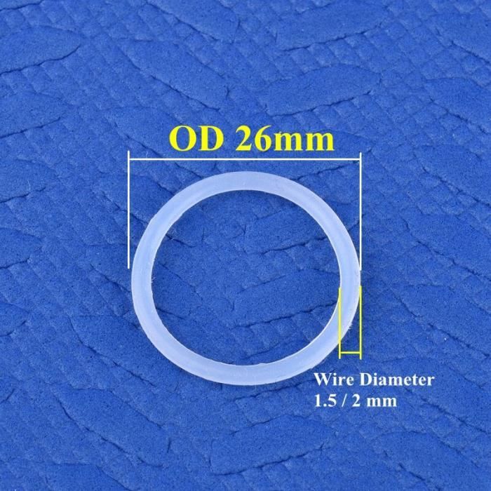 Rondelles D'étanchéité D'huile O-ring En Silicone 5,3 Mm D