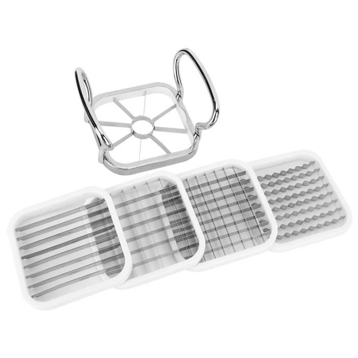 WMF Découpe légumes, 0.3 L, 65 W, Inox 18/10 Cromargan, 2 lames inox, Bol Tritan sans BPA, KITCHENminis 0416400011