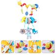 Hochet Bébé 2pcs berceau de bébé durable suspendus hochets jouet en spirale jouet de siège de poussette créative-1