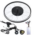 VINGVO Kit de conversion de vélo de montagne Kit de Conversion de vélo électrique VTT sport kit Volet de carte de lecteur arrière-1