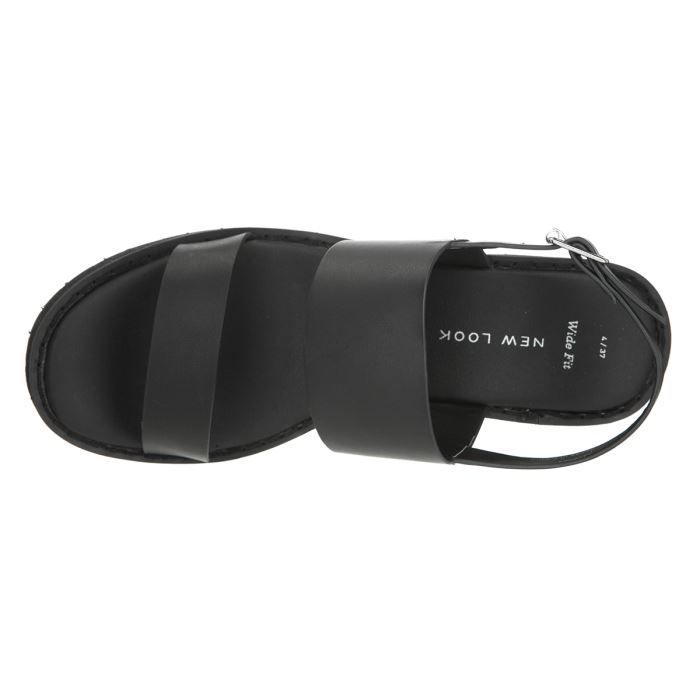 NEW LOOK Sandales Femme femme Noir Achat Vente NEW LOOK Sandales Femme femme pas cher Cdiscount