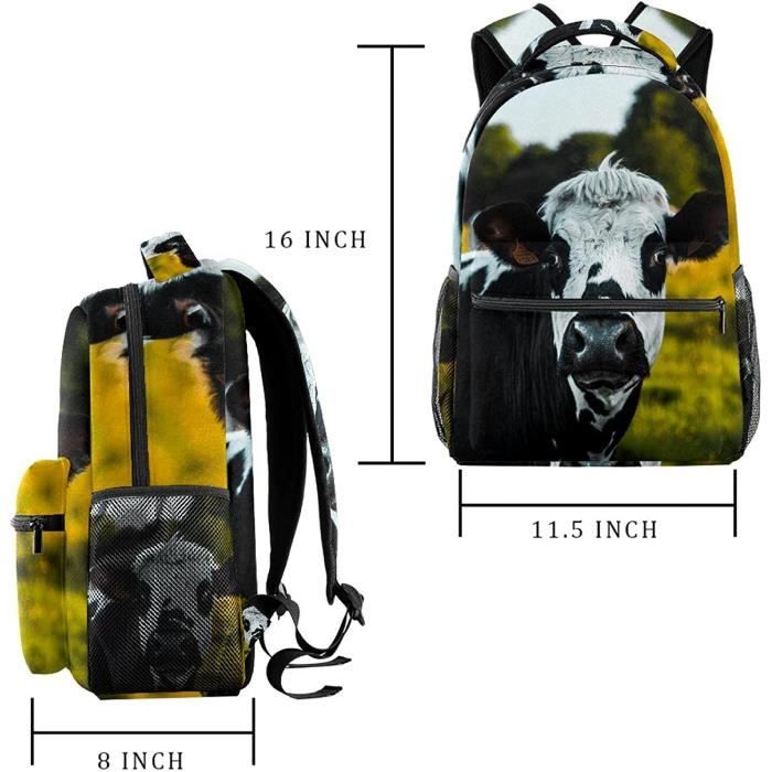 Cartable discount chat noir