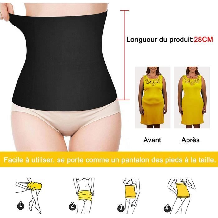 Ceinture abdominale Post partum Gaine Amincissante Invisible Ventre Plat Ceinture Abdominale Gainante Femme Apres Accouchement XL Cdiscount Pret a Porter