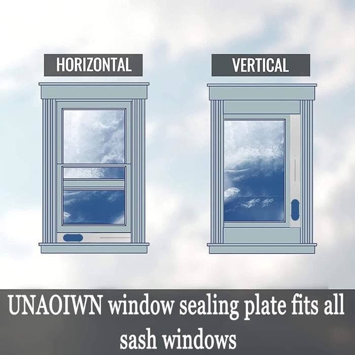 Kit D'aération Portable Pour Climatiseur - Joint De Fenêtre Réglable De