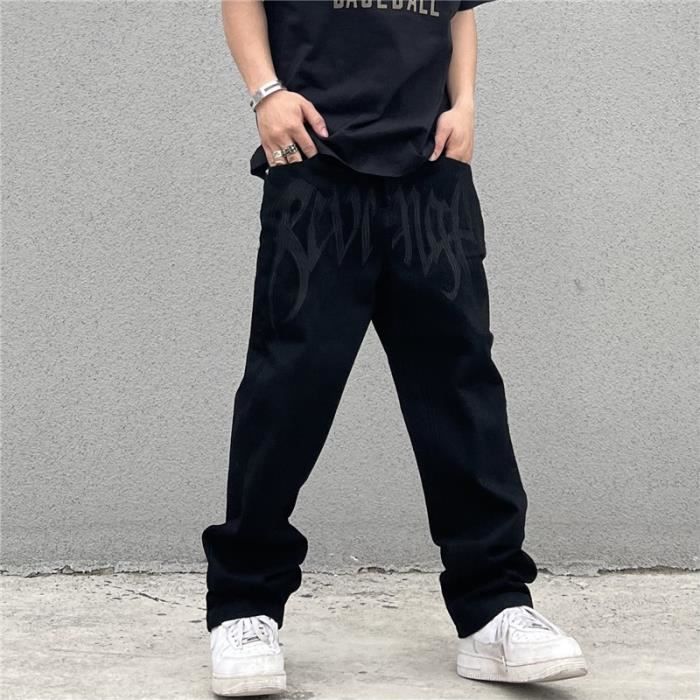 Baggy noir homme outlet
