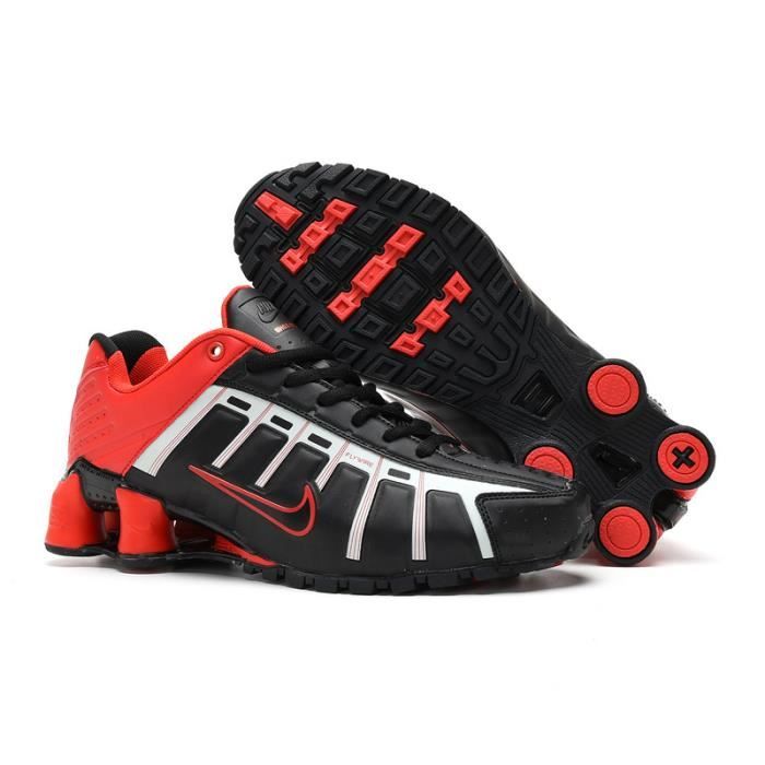 Nike shox nz noir et rouge best sale
