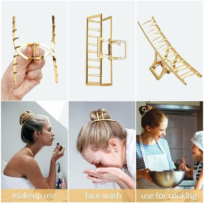 Lot De 12 Mini Pinces À Cheveux En Métal Pour Petits Enfants, Bébés, Filles, Femmes, 3 Cm[F8181