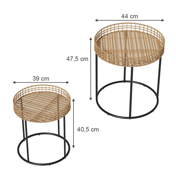 Table basse salon table de canapé table d'appoint Guillerrmo en blanc Vicco