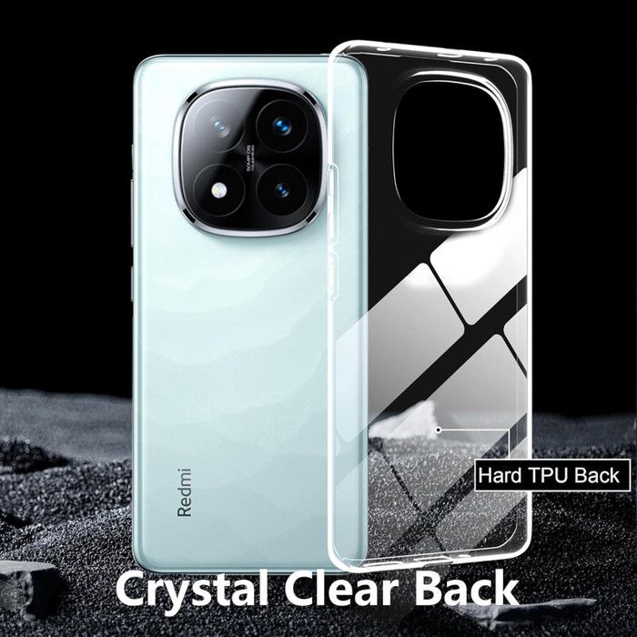 Kit Coque TPU Souple Transparent + Verre Trempé Pour Xiaomi 14 Pro - Protection Complète