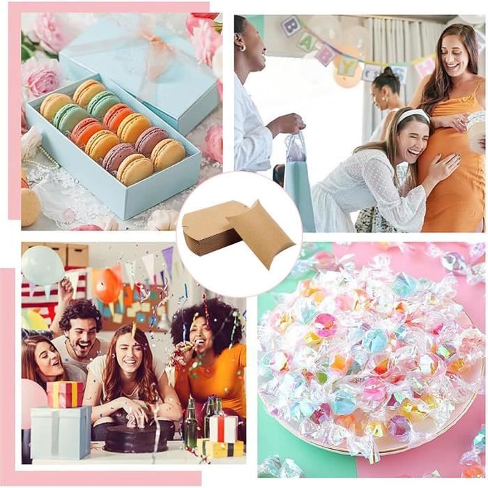 96 étiquettes Cadeau De Noël En Kraft - 12 Motifs Différents Avec Ficelle - Pour Emballage Et Décoration Intérieure - Idée Déco Festive