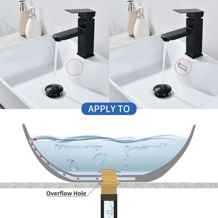 Robinet de salle de bain à poignée unique Mitigeurs de lavabo en nickel Robinet de salle de bain à poignée unique Mitigeurs de lavabo en nickel