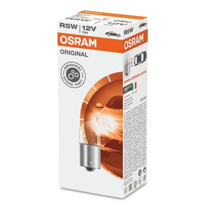 Ampoule Halogène Osram Pour Scooter Piaggio 125 Beverly Tourer Euro3 (2008-2010) - Neuf AV