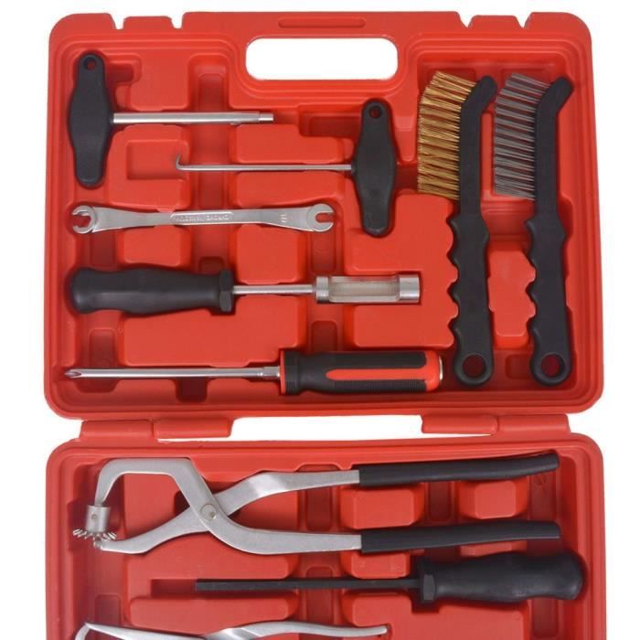 Lot De 2 Outils De Dérouillage Pour Disques De Frein Et Moyeux - Alliage Aluminium, élimination Rouille Efficace - Réparation Auto