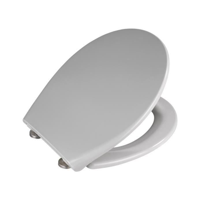 Abattant wc hotsell gris clair