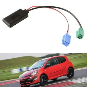 Kit Montage Autoradio 1 DIN Renault Clio 2017 – Cadre, Adaptateur ISO + Antenne Prêts à Poser