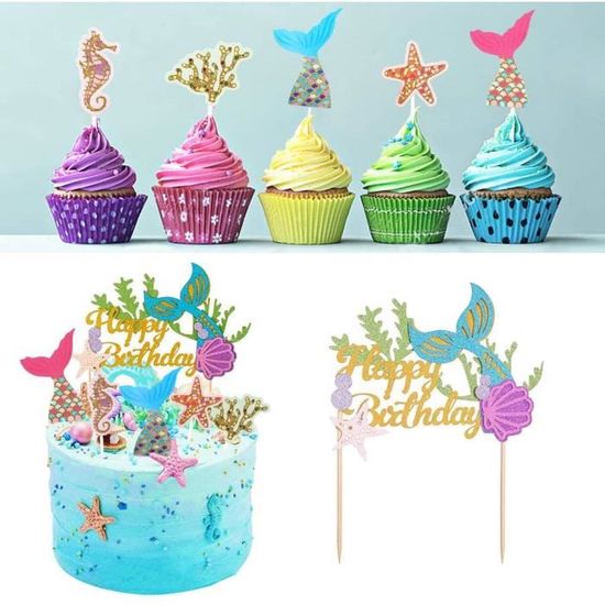 Sirene Decoration Fete Anniversaire Fille Sirene Decoration Fete Anniversaire Fille Violet Joyeux Anniversaire Banniere Avec Sirene Cdiscount Maison