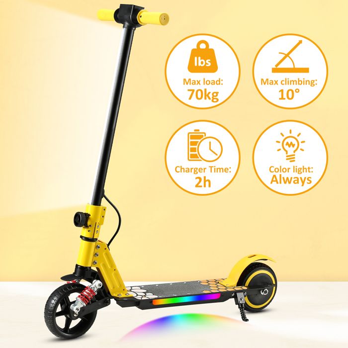 Trottinette enfant 3 roues - Fun Pro - ONE Deluxe - Guidon anodisé