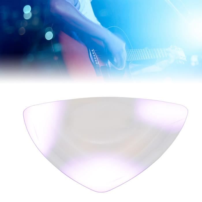Médiator lumineux LED en plastique pour guitare - Accessoires lumineux -  Médiator musical lumineux - Instrument médiator à cordes