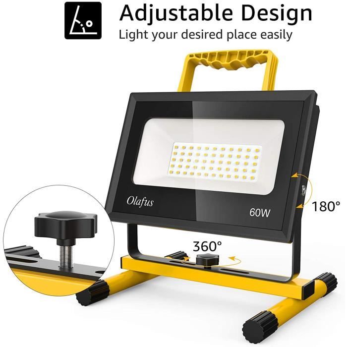 MEIKEE 25W Projecteur Exterieur Detecteur De Mouvement, 3 Modes